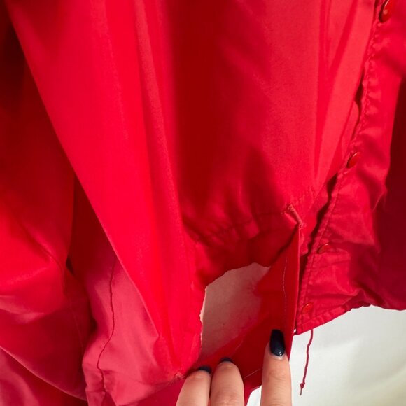 Vintage 80s Jacket Coat L United States Marine Corps Veteran Foreign Wars Red - Picture 6 of 10